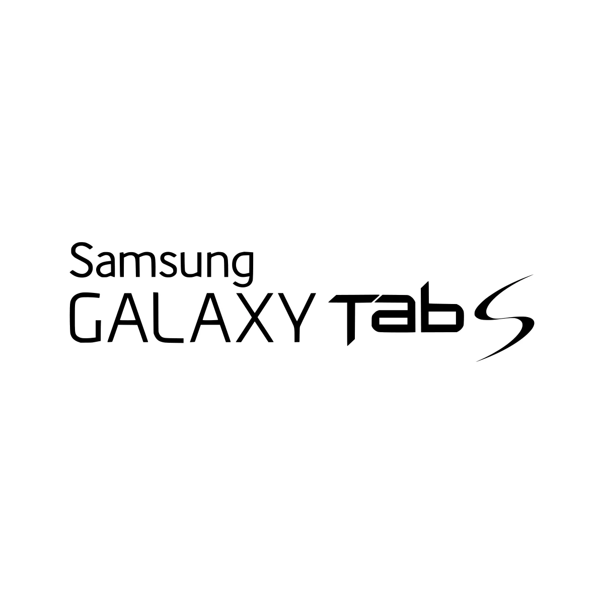 Samsung Galaxy Tab S 10.5 historic high-end Android tablet logo in PNG and SVG Vector.