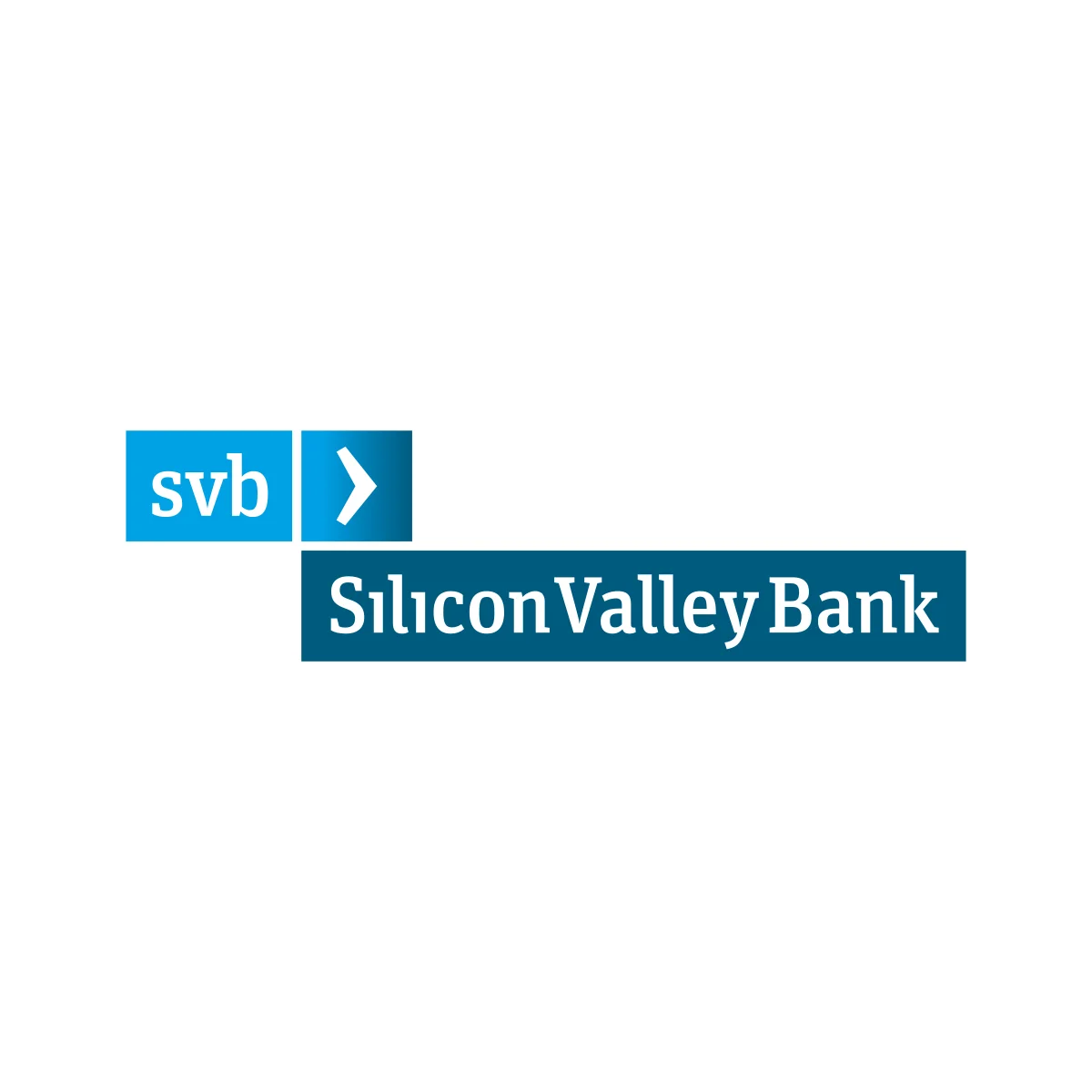 Silicon Valley Bank (SVB) historic bank for the tech industry logo in PNG and SVG Vector.