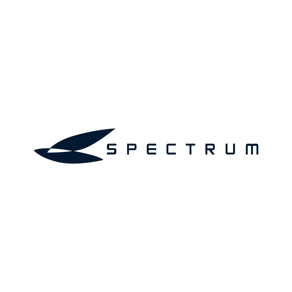 Spectrum Aeronautical business jet developer abstract aircraft logo in PNG and SVG Vector.
