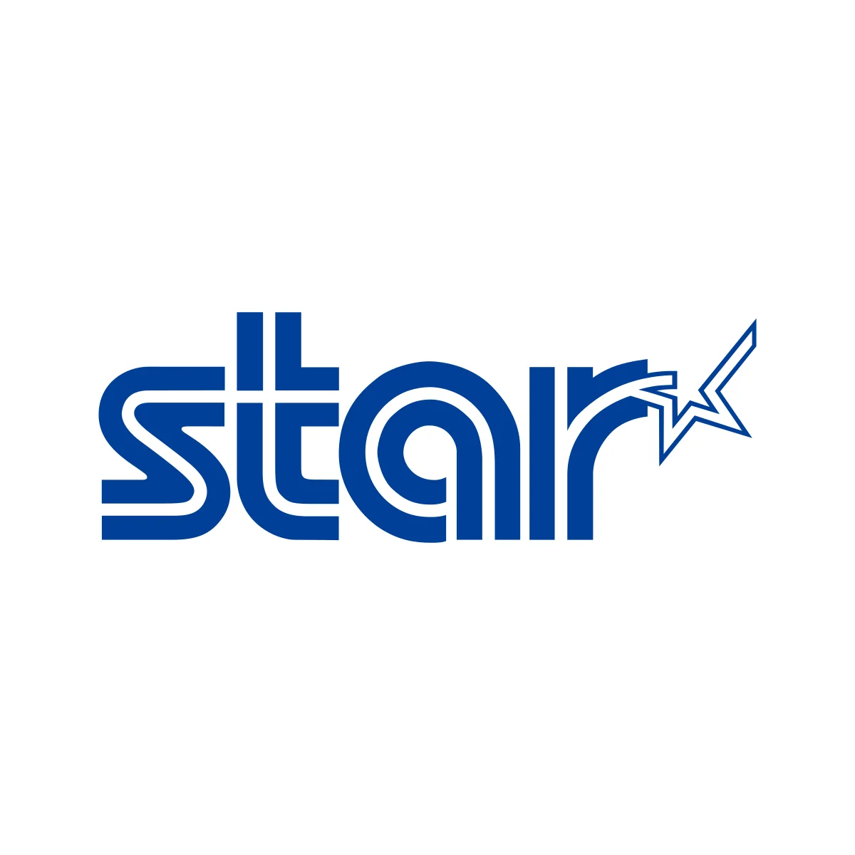 Star Micronics Japanese printer and machine tool manufacturer logo in PNG and SVG Vector.