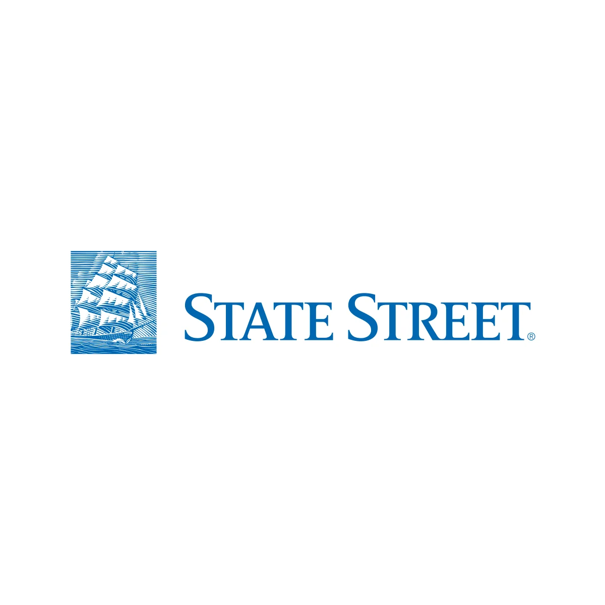 State Street Corporation major American financial services and 'custody bank' classic serif logo in PNG and SVG Vector.
