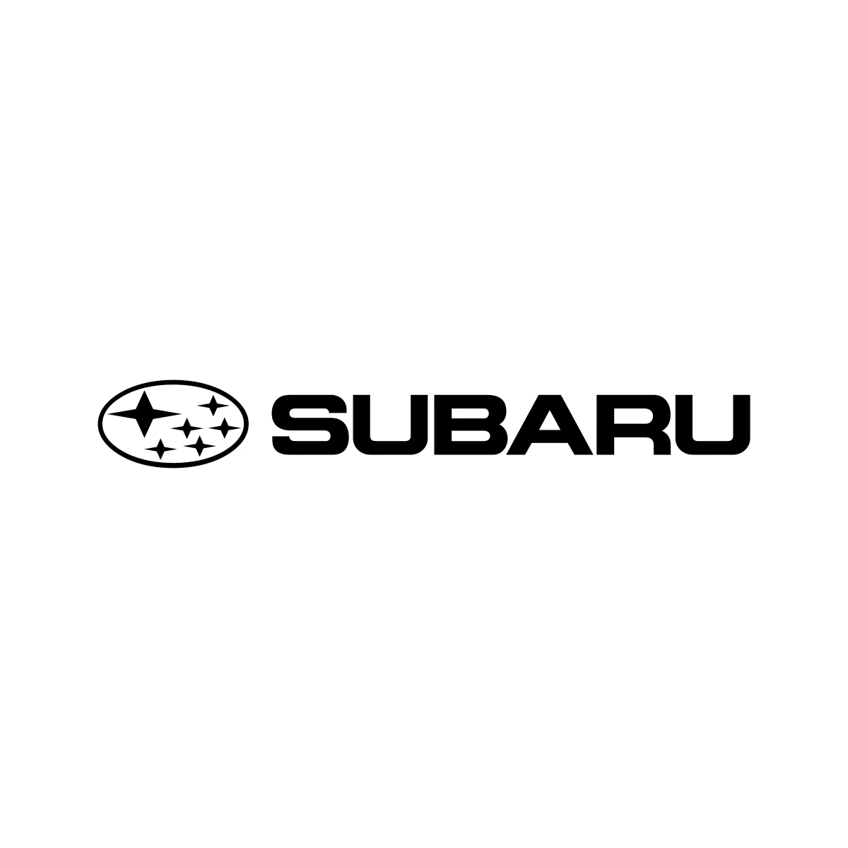 Subaru Japanese all-wheel drive automotive manufacturer Pleiades star cluster logo in PNG and SVG Vector.