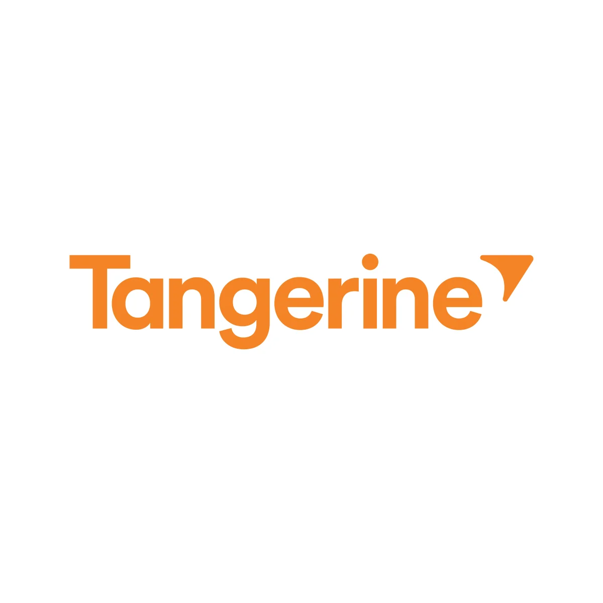 Tangerine Canadian direct online bank logo in PNG and SVG Vector.