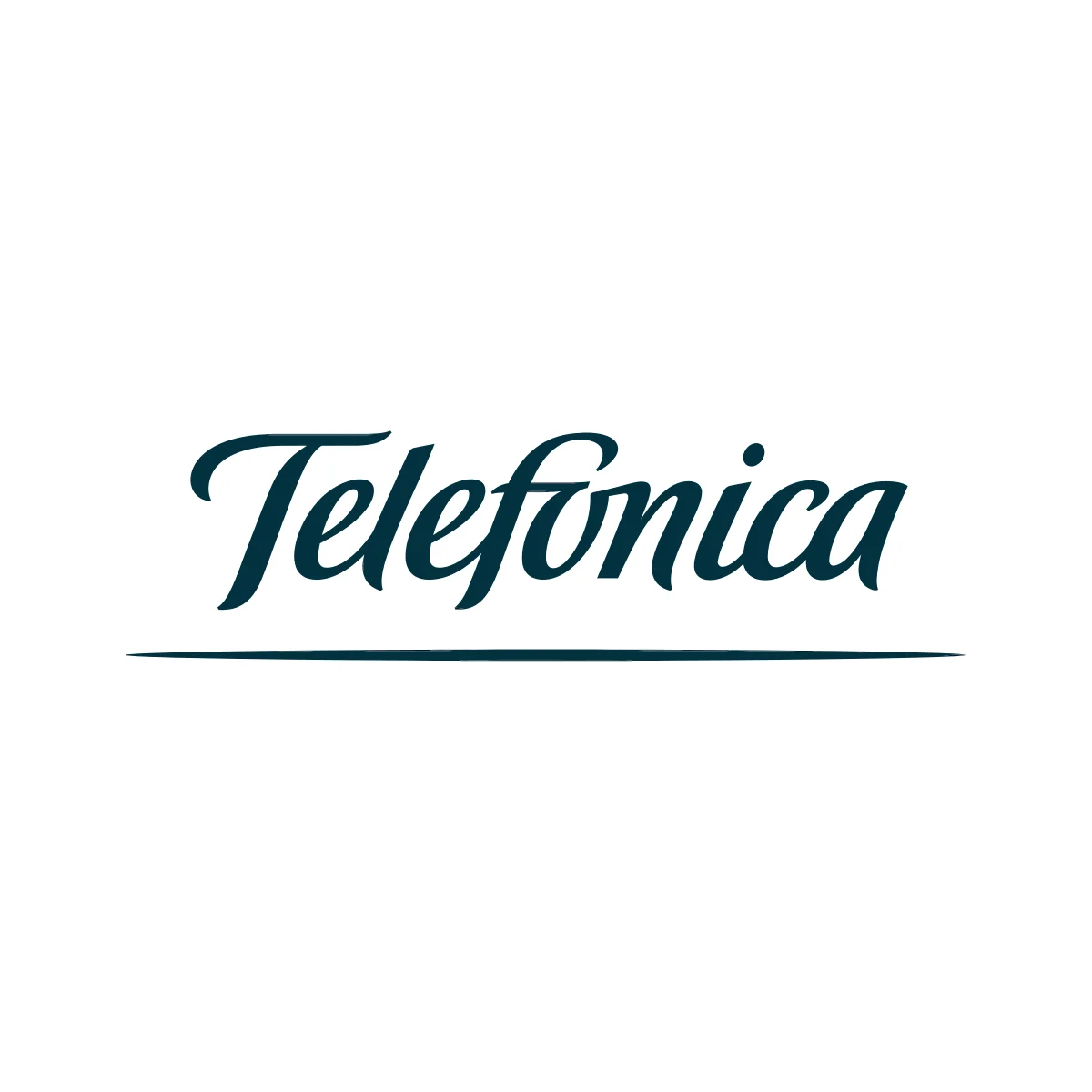Telefónica Spanish multinational telecommunications company logo in PNG and SVG Vector.