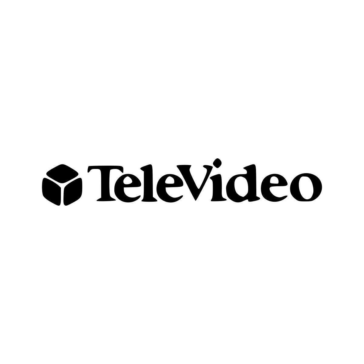TeleVideo historic American computer terminal manufacturer logo in PNG and SVG Vector.