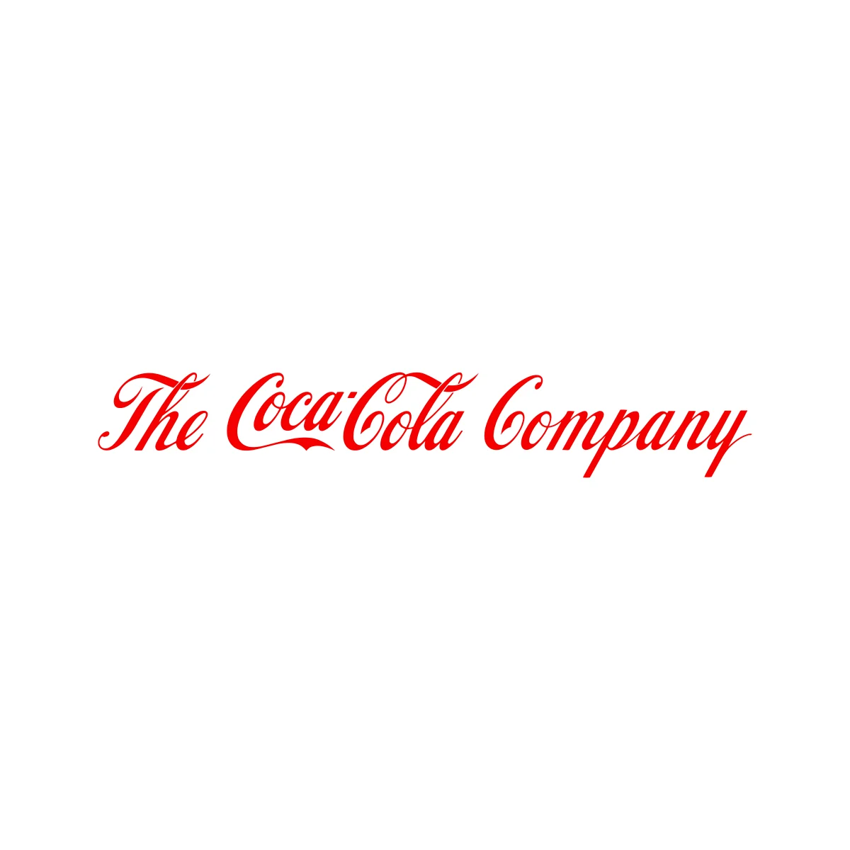 The Coca-Cola Company iconic beverage corporation script logo in PNG and SVG Vector.
