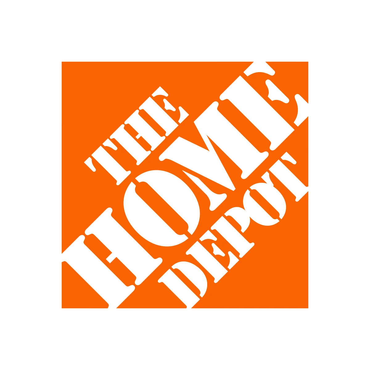 The Home Depot iconic American home improvement retailer logo in PNG and SVG Vector.