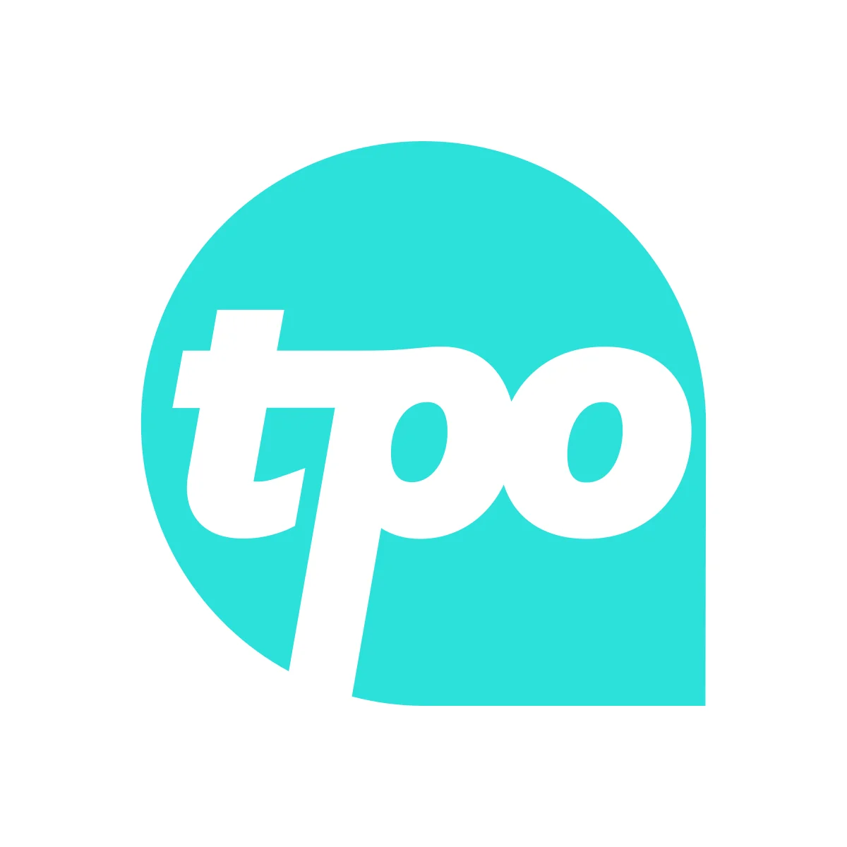 The People's Operator mobile virtual network operator heart fingerprint logo in PNG and SVG Vector.