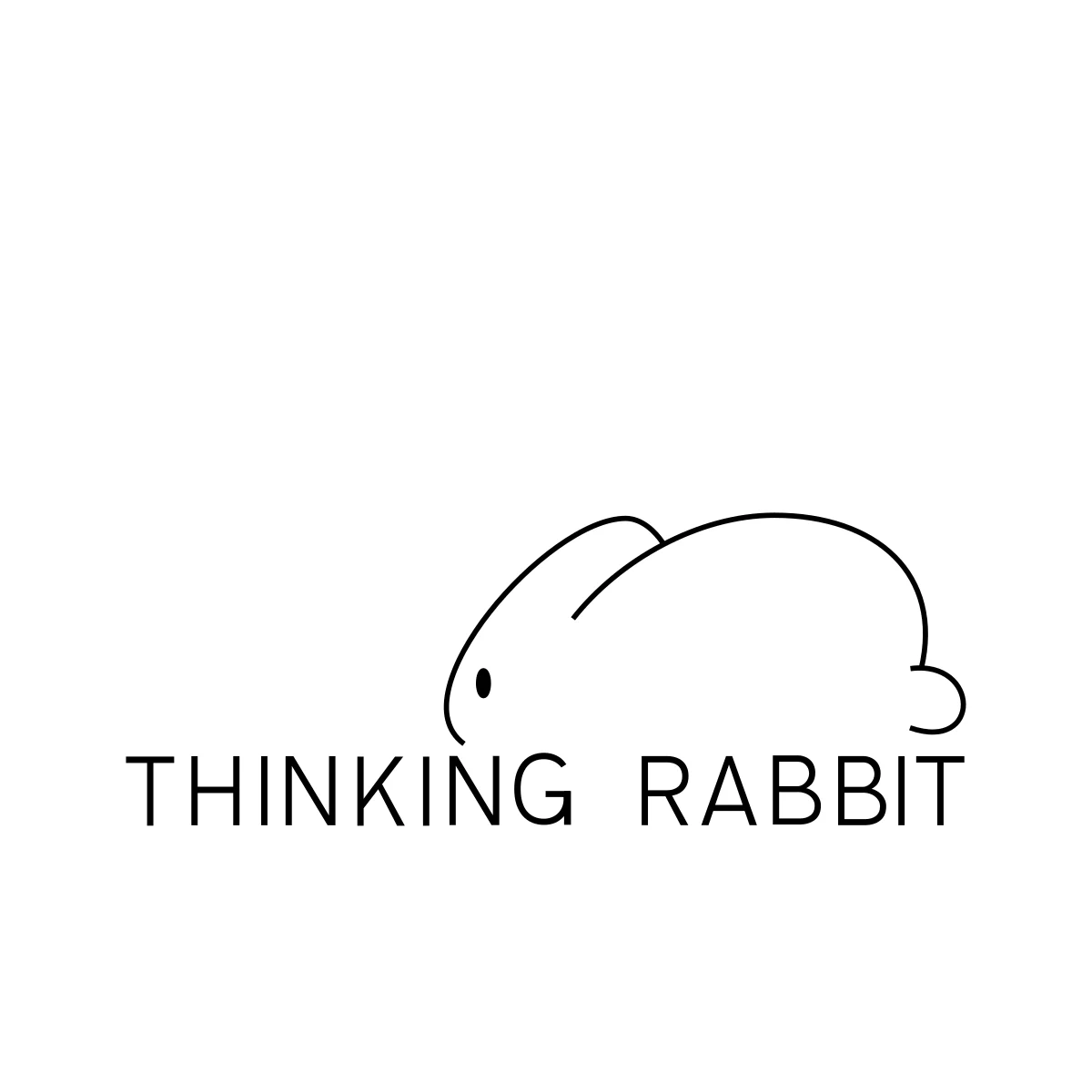 Thinking Rabbit historic Japanese 'Sokoban' puzzle game developer logo in PNG and SVG Vector.