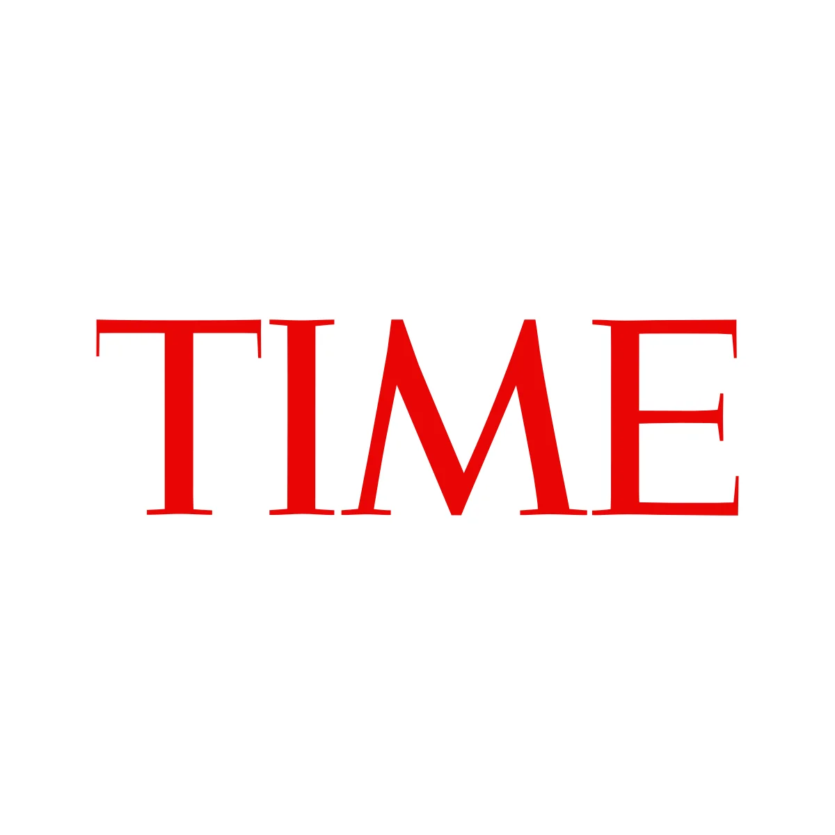 Time magazine iconic American news magazine logo in PNG and SVG Vector.
