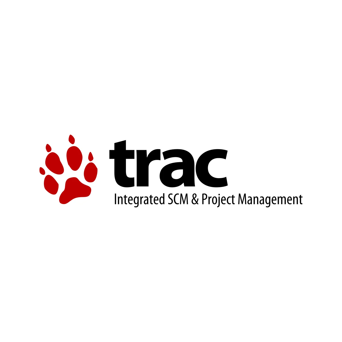 Trac open-source project management and bug tracking tool logo in PNG and SVG Vector.