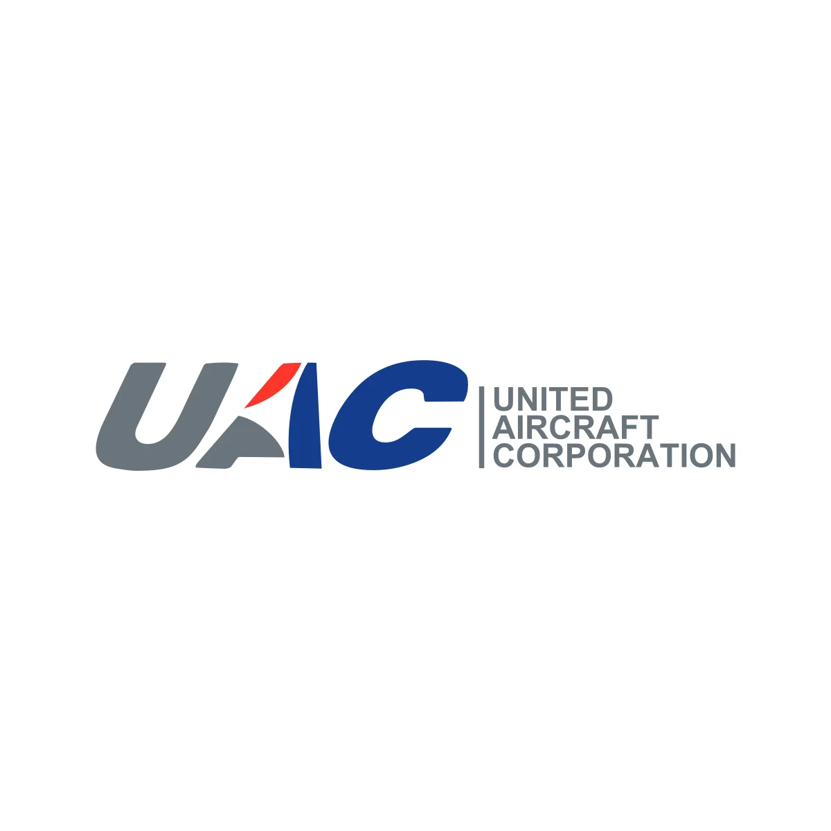 United Aircraft Corporation (UAC) Russian state-owned aerospace and defense company logo in PNG and SVG Vector.