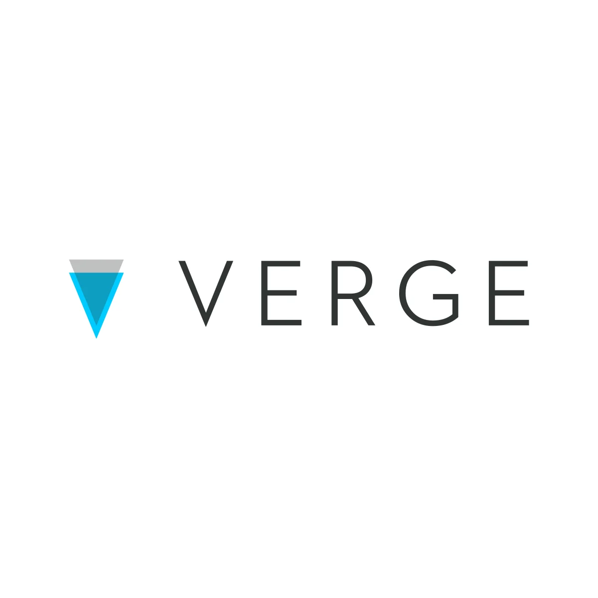 Verge (XVG) privacy-focused cryptocurrency logo in PNG and SVG Vector.