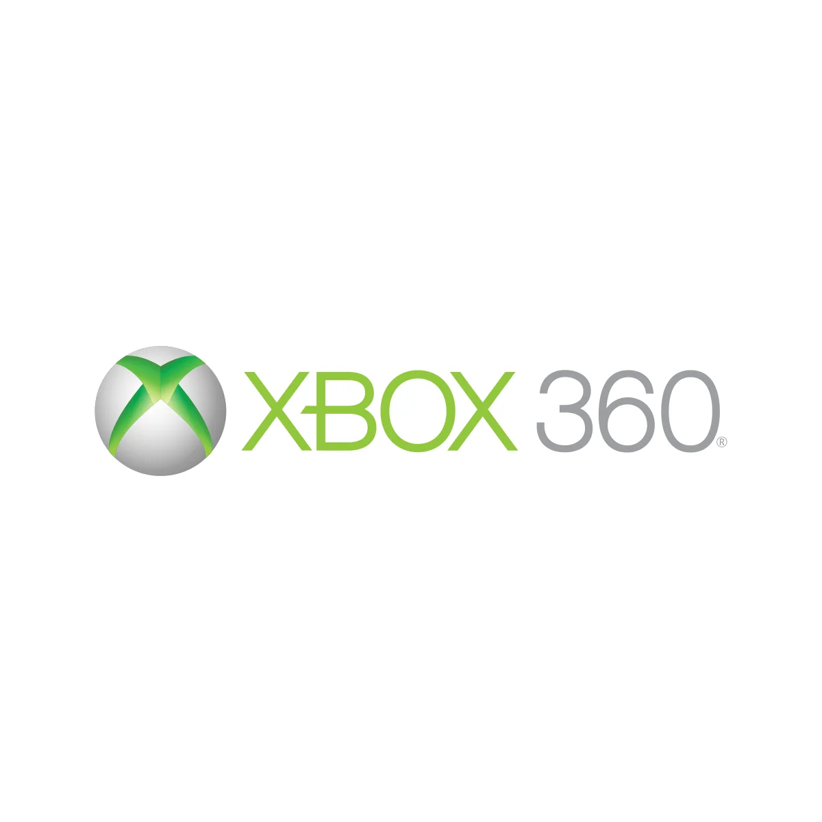 Xbox 360 iconic Microsoft video game console sphere logo in PNG and SVG Vector.