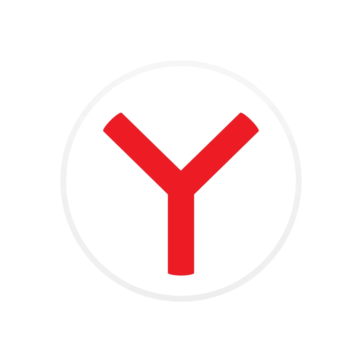 Yandex Browser freeware web browser from Yandex logo in PNG and SVG Vector.